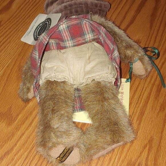 Boyds Bears Achive Collection Lizzie Wishkabibble 10" plush and book - Picture 9 of 11